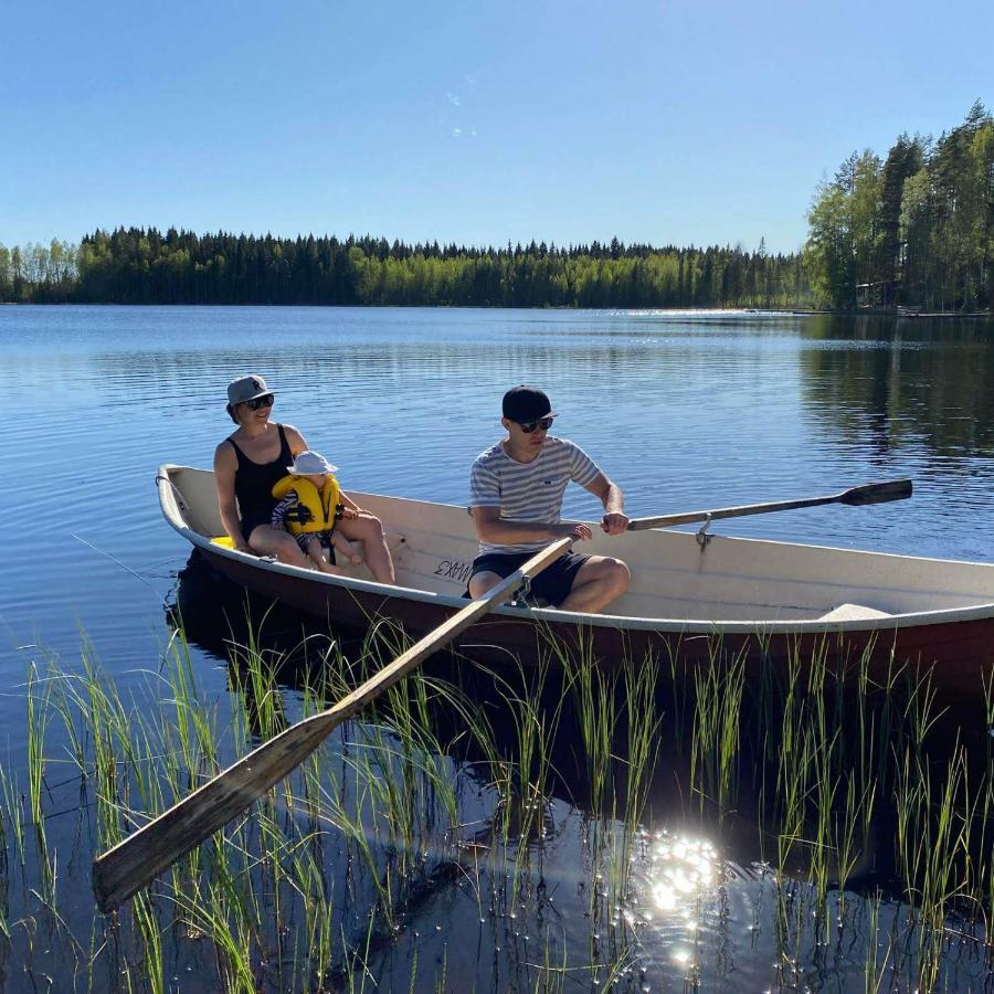 Private Lakeside Holiday Property In Nature Kankaanpää Екстериор снимка