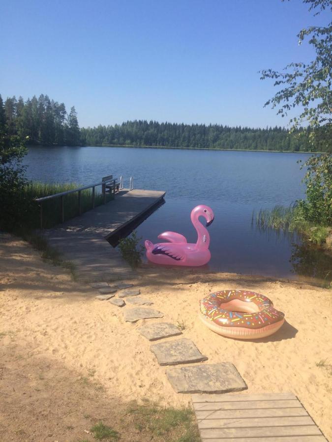 Private Lakeside Holiday Property In Nature Kankaanpää Екстериор снимка