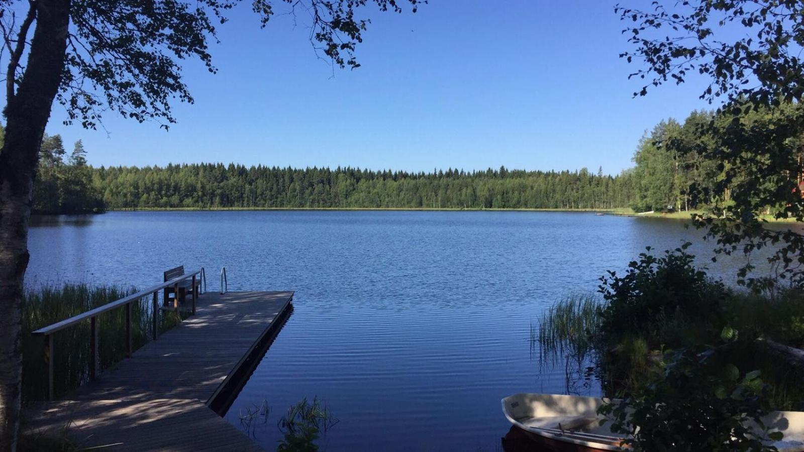 Private Lakeside Holiday Property In Nature Kankaanpää Екстериор снимка