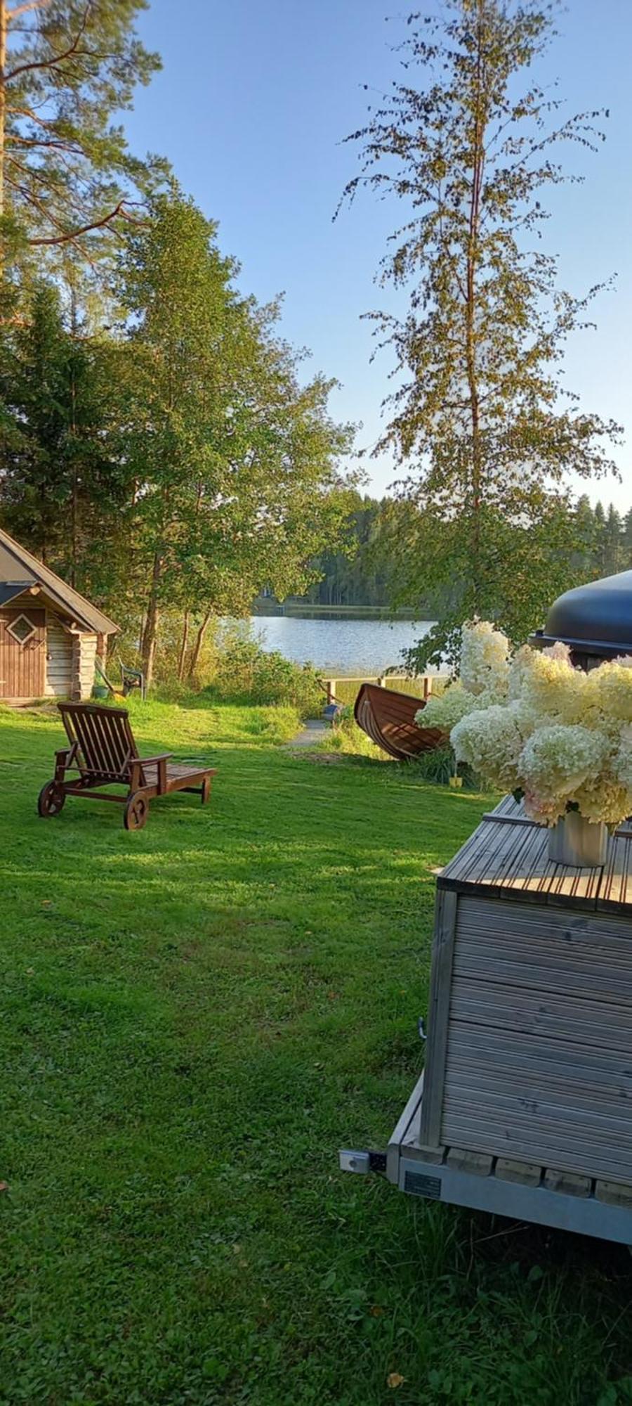 Private Lakeside Holiday Property In Nature Kankaanpää Екстериор снимка